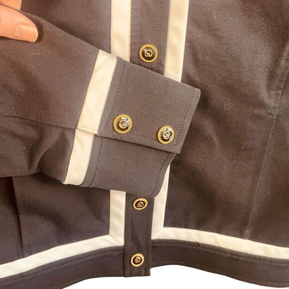 St John Sport Twill Collared Jacket - Picture 6 of 13